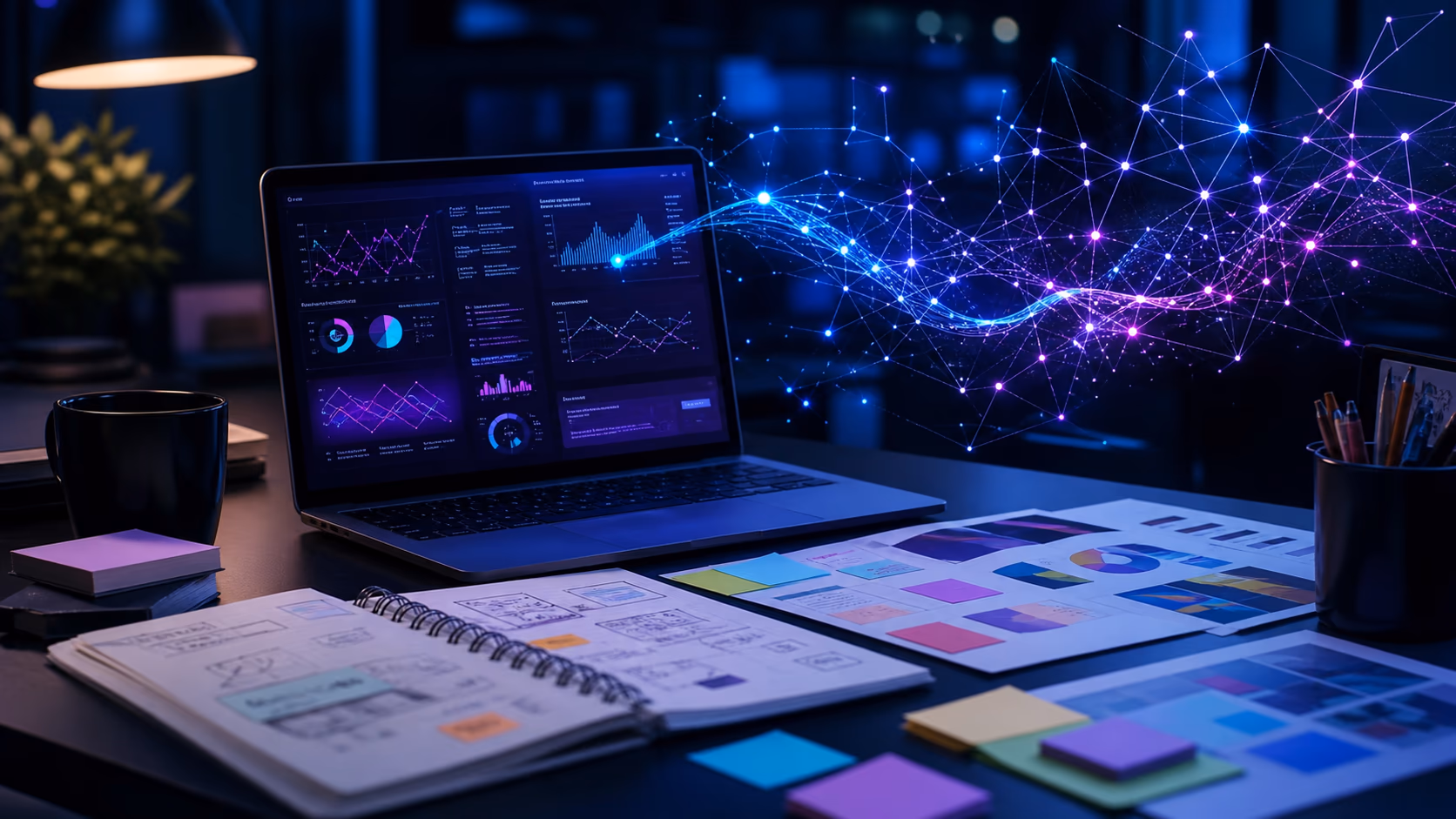 Google AI-Suche mit Analyse-Dashboard